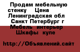 Продам мебельную стенку  › Цена ­ 4 300 - Ленинградская обл., Санкт-Петербург г. Мебель, интерьер » Шкафы, купе   